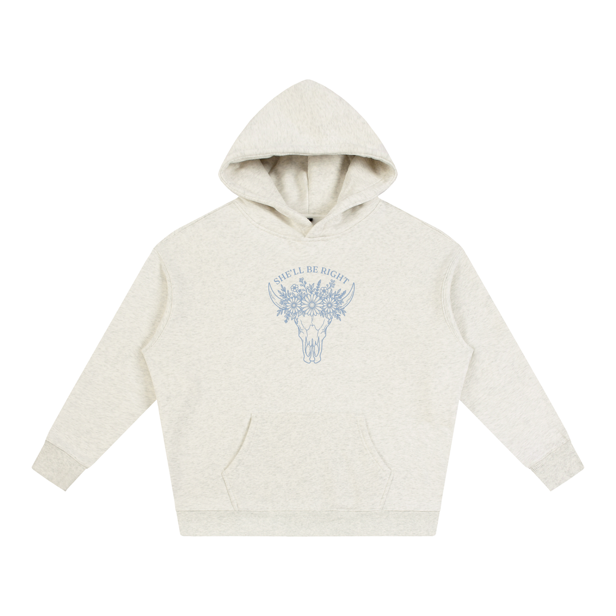 She’ll Be Right | Hoodie | Powder Blue