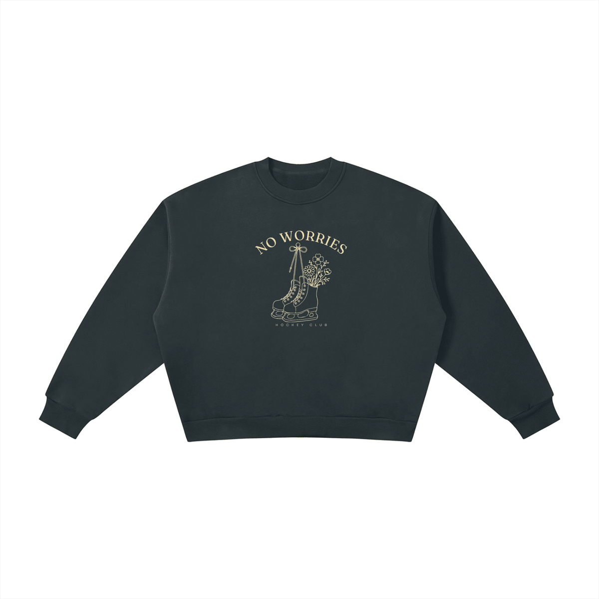 No Worries Hockey Club | Ladies Crewneck | | Sunday Arvo Co.
