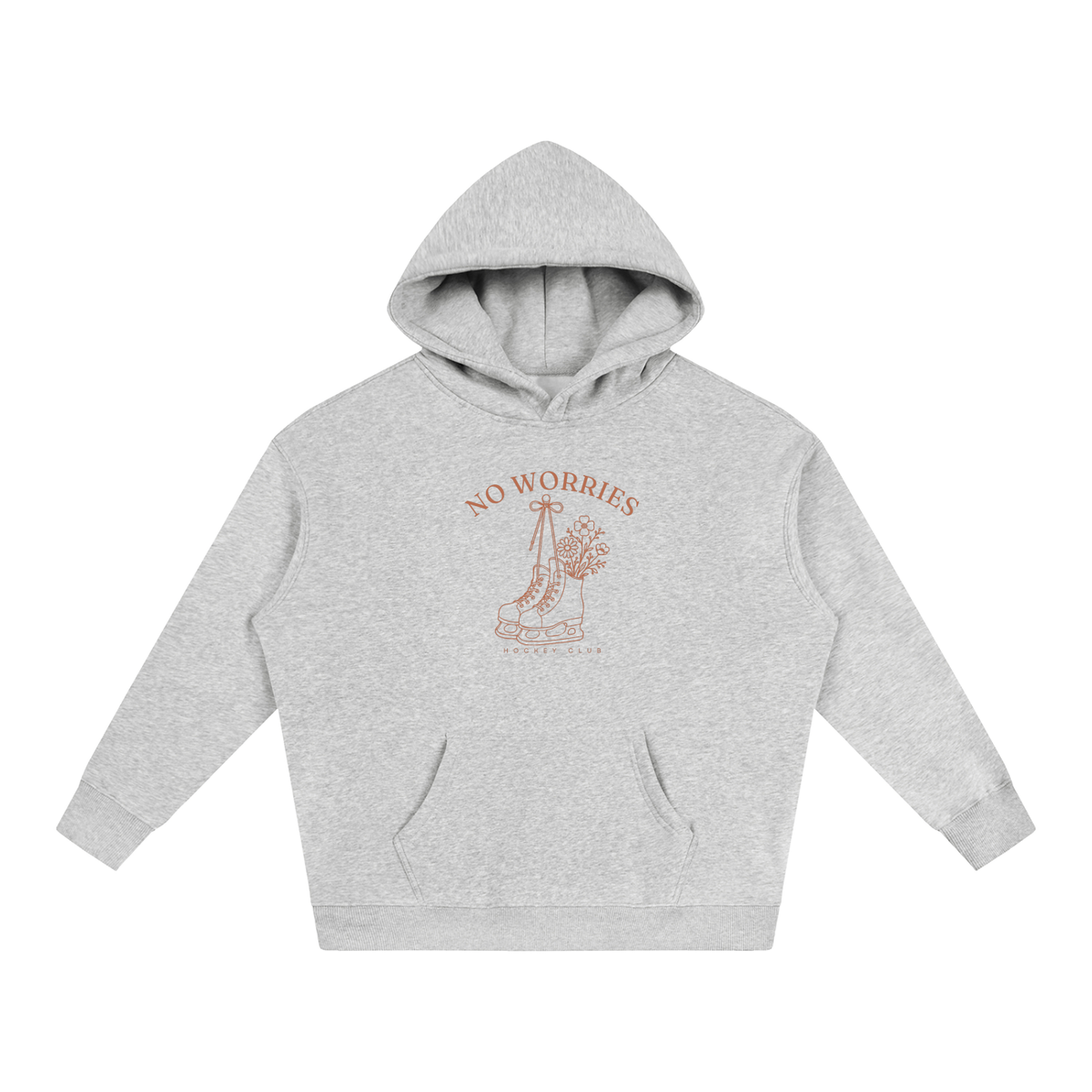 No Worries Hockey Club | Hoodie | Powder Blue