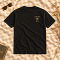 Howdy, Mate tee with sunglasses and dried wildflowers