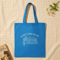 Lost the Plot sapphire tote preview