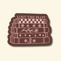 Lost the Plot - Stacked Books | Sticker