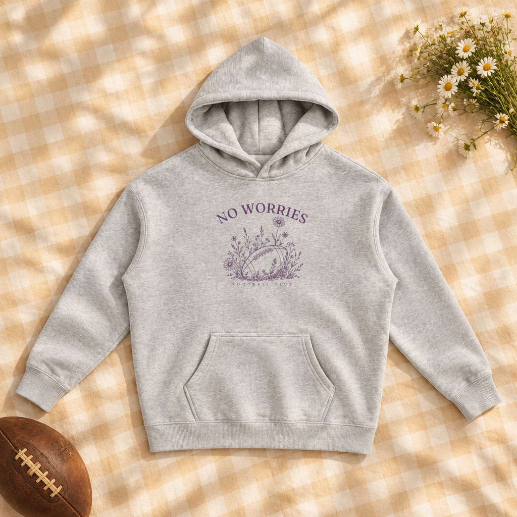 No Worries Football Club hoodie