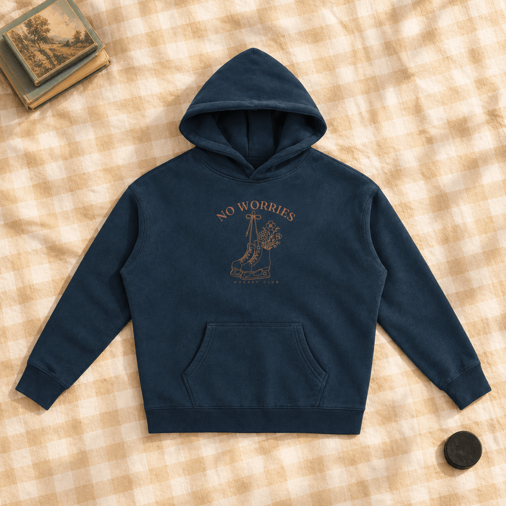 No Worries Hockey Club hoodie