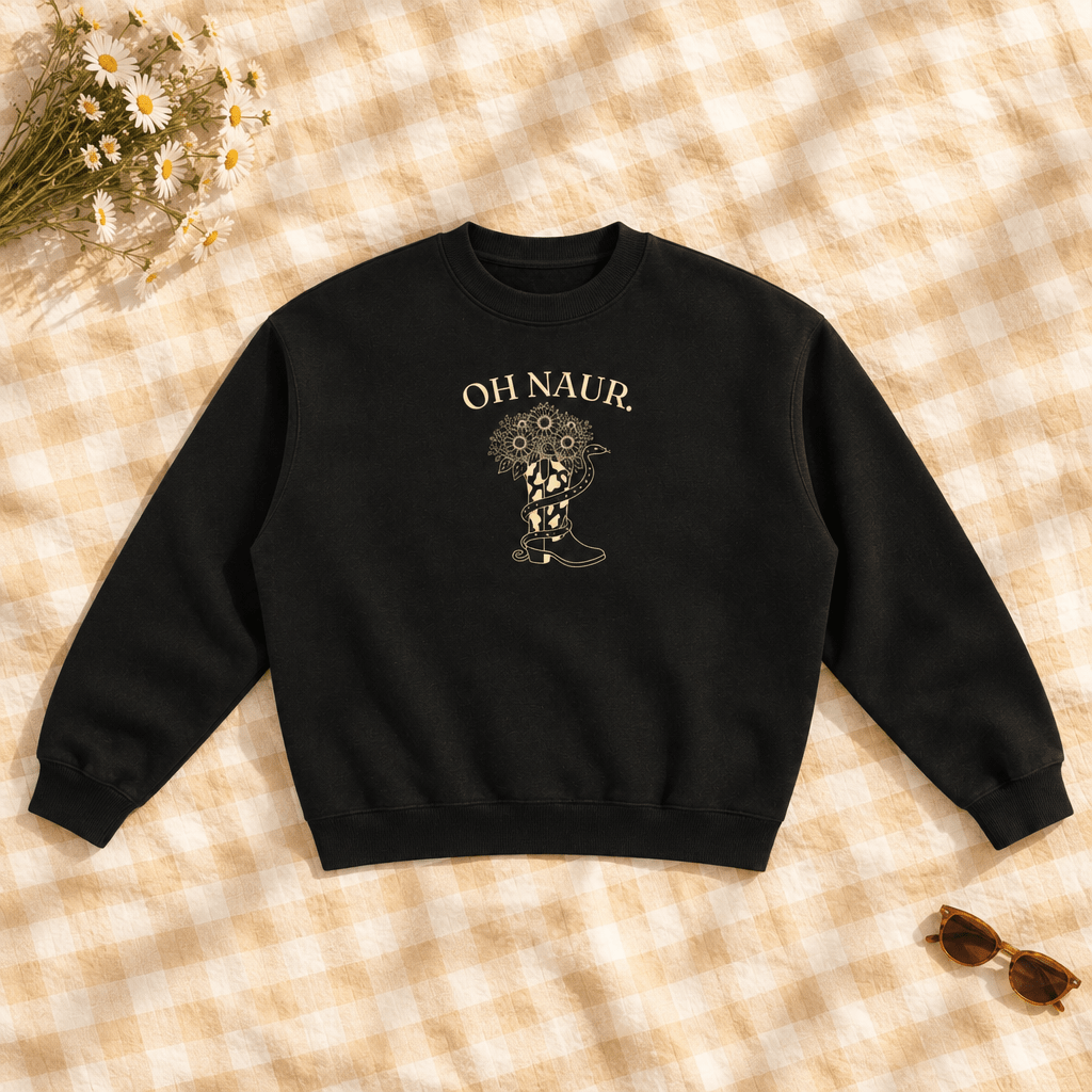 Oh Naur crewneck