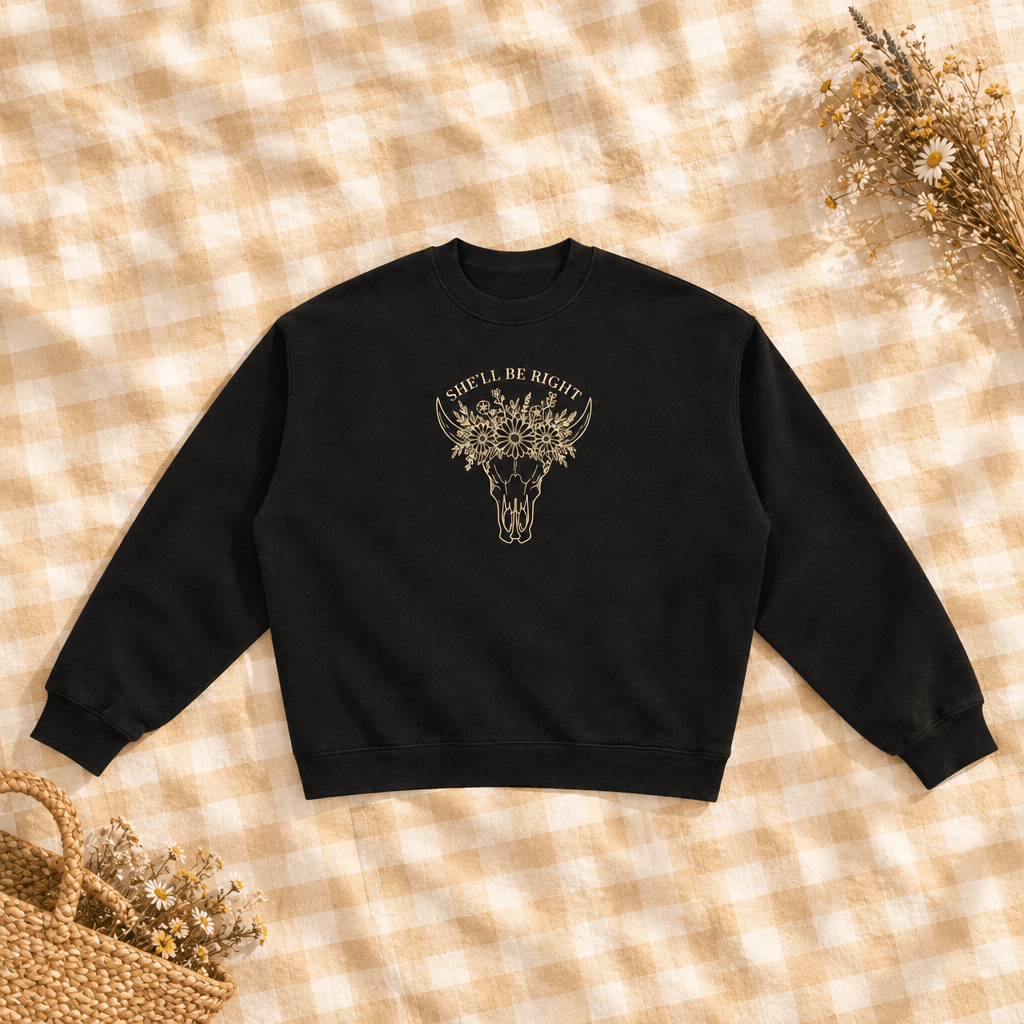Shell be Right crewneck