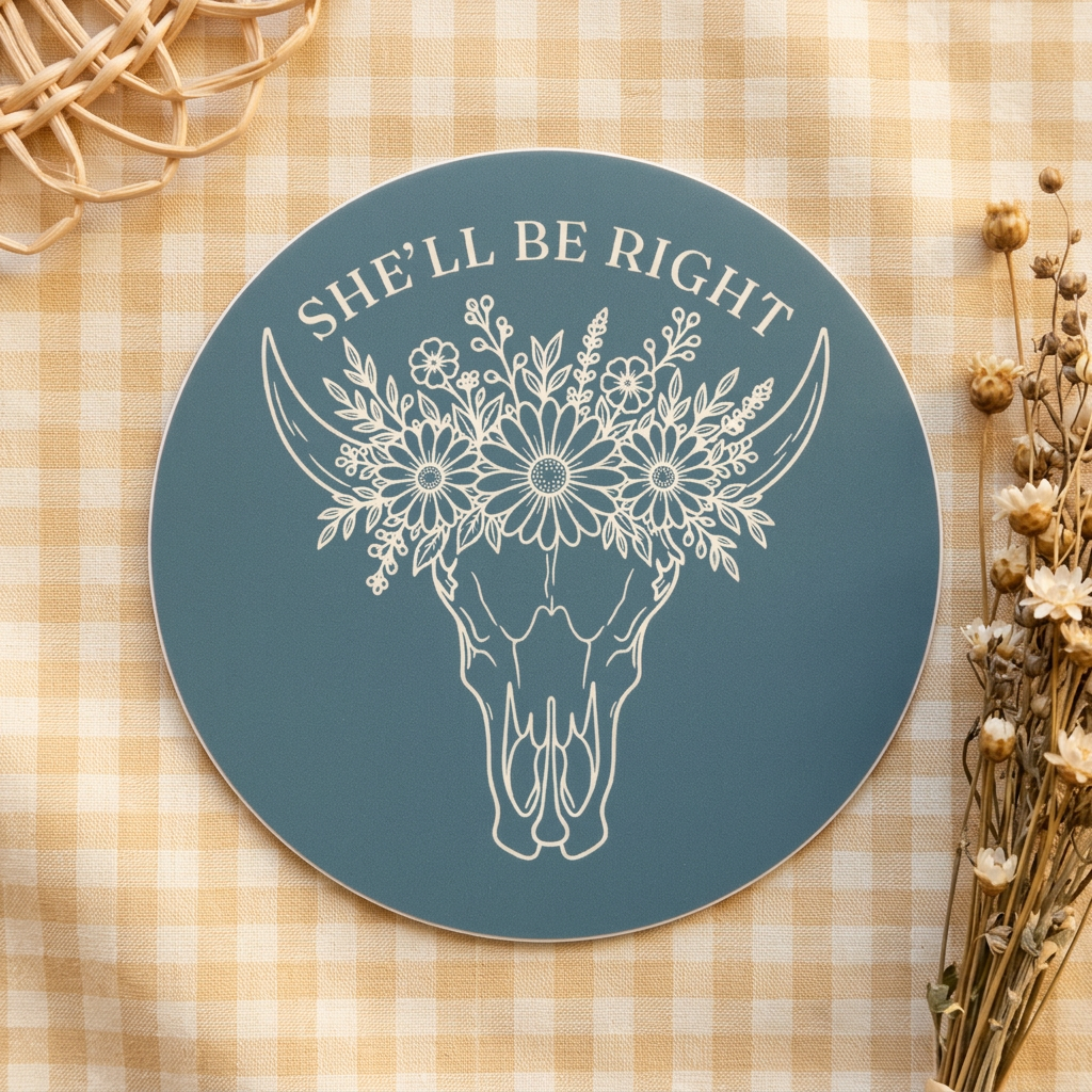 Shell Be Right sticker
